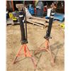 Image 1 : Pair of Powerfist 5 ton longstroke hydraulic jacks