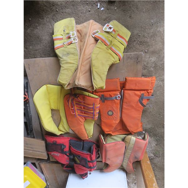 lot of life jackets