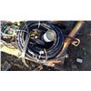 Image 4 : Pallet of hose, jack, saws, chain and misc.