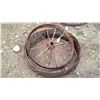 Image 2 : 2 steel wheels 32 and 36"