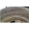 Image 3 : 4 tires and 4 bolt rims P155/80 R13