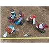 Image 8 : Lot of gnome yard ornaments