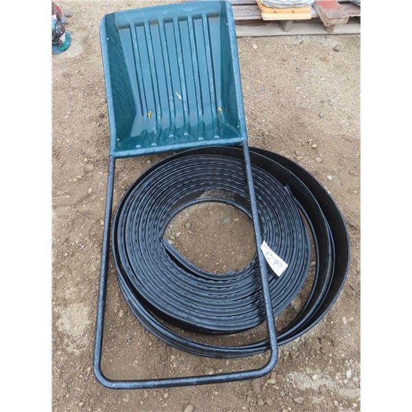 Sleigh shovel and landscape edging