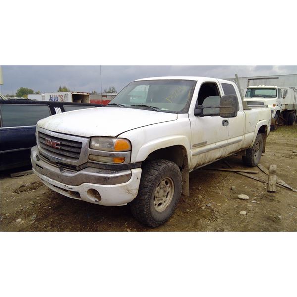 2006 GMC 2500 HD  VIN 1GTHK29U46E267653