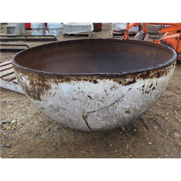 41" Diameter Metal Bowl - 20" deep - Perfect for a fire pit.