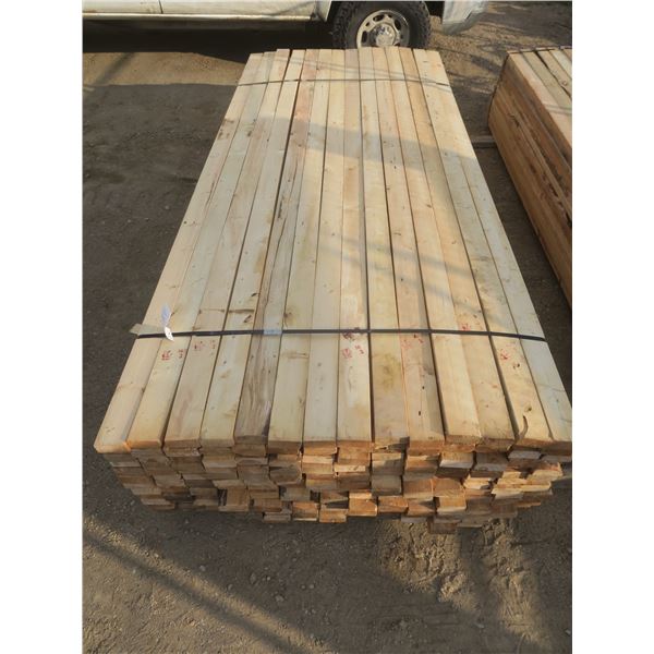 182 pieces dressed 2x4x10' Spruce pine fir dry 3 grade stamped lumber