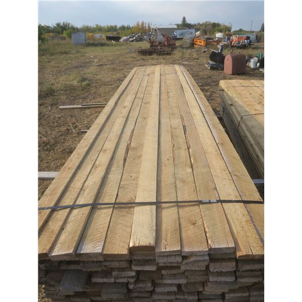 1x6x16' 64 pieces Rough spruce pine lumber