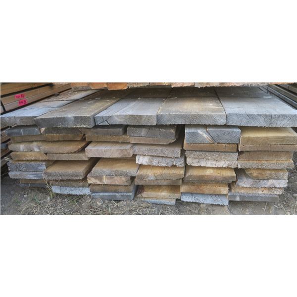 Rough spruce pine 1x8x16' 48 pieces 1x10x16' 5 pieces lumber