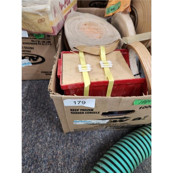 wood edging & misc wood working materials