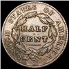 Image 2 : 1828 13 Stars Classic Head Half Cent NEARLY UNCIRC