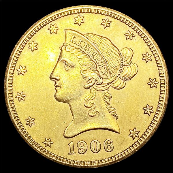 1906-D $10 Gold Eagle UNCIRCULATED