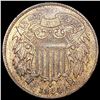 Image 1 : 1864 Two Cent Piece HIGH GRADE