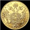 Image 2 : 1915 Austria .1107oz Gold 1 Ducat GEM BU