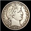 Image 1 : 1914-S Barber Half Dollar NICELY CIRCULATED