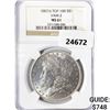 Image 1 : 1887/6 Morgan Silver Dollar NGC MS61 VAM-2