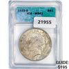 Image 1 : 1923-D Silver Peace Dollar ICG MS61