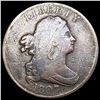 Image 1 : 1807 Draped Bust Half Cent NICELY CIRCULATED
