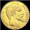 Image 1 : 1854-A France .1867oz Gold 20 Francs CLOSELY UNCIR