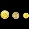 Image 2 : 1909 AK Yukon Expo Gold 1.75 DWT Set (3 Coins) LIG