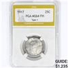 Image 1 : 1917 Standing Liberty Quarter PGA MS64 FH Type 1
