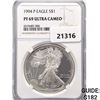 Image 1 : 1994-P American Silver Eagle NGC PF69 UC