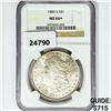 Image 1 : 1880-S Morgan Silver Dollar NGC MS66+
