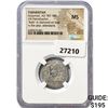 Image 1 : 787-789 AD Tabaristan Silver Hemidrachm NGC MS