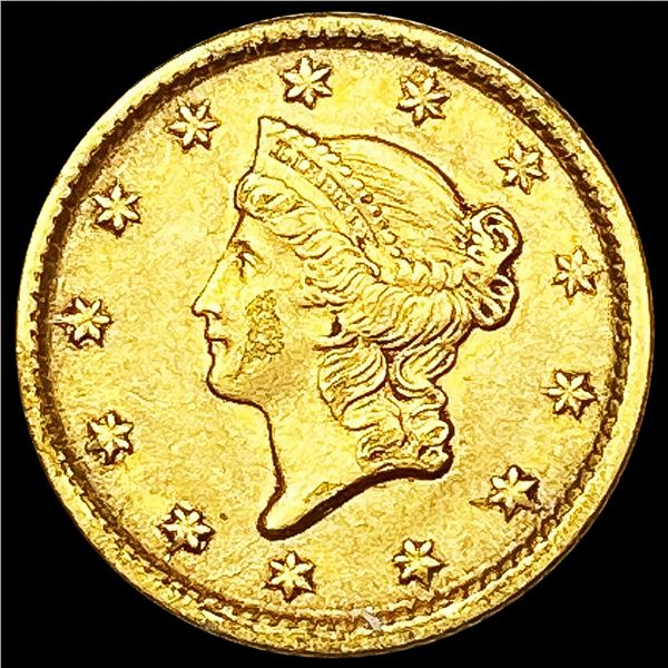 1854 Rare Gold Dollar UNCIRCULATED