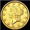 Image 1 : 1854 Rare Gold Dollar UNCIRCULATED