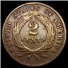 Image 2 : 1869 Two Cent Piece LIGHTLY CIRCULATED