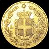 Image 2 : 1882 Italy .1867oz Gold 20 Lire CLOSELY UNCIRCULAT