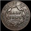 Image 2 : 1835 Classic Head Half Cent ABOUT UNCIRCULATED