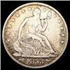 Image 1 : 1853 Arws & Rays Seated Liberty Half Dollar CLOSEL