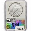 Image 2 : 1927-S Silver Peace Dollar PGA MS63+