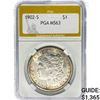 Image 1 : 1902-S Morgan Silver Dollar PGA MS63