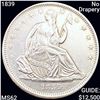 Image 1 : 1839 No Drapery Seated Liberty Half Dollar UNCIRCU