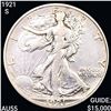 Image 1 : 1921-S Walking Liberty Half Dollar CHOICE AU