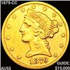 Image 1 : 1879-CC $5 Gold Half Eagle HIGH GRADE