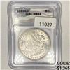 Image 1 : 1891-CC Morgan Silver Dollar ICG MS63