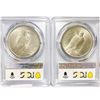 Image 2 : 1922-D Set (2) Silver Peace Dollar PCGS MS61