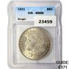Image 1 : 1921 Morgan Silver Dollar ICG MS65