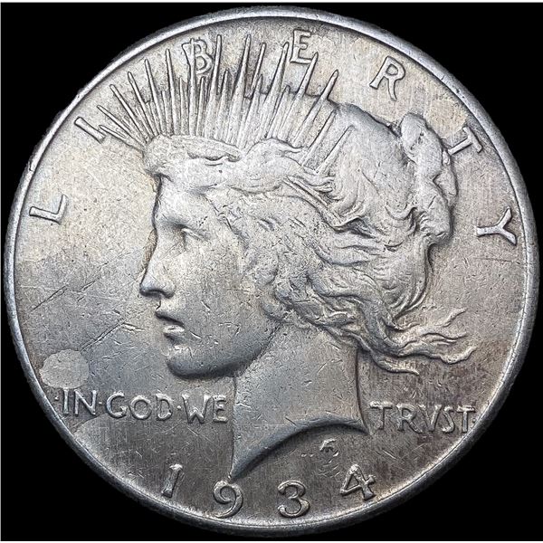 1934-S Silver Peace Dollar HIGH GRADE