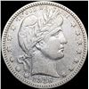 Image 1 : 1916-D Barber Quarter LIGHTLY CIRCULATED