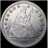 Image 1 : 1862 Seated Liberty Quarter UNCIRCULATED
