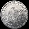 Image 2 : 1862 Seated Liberty Quarter UNCIRCULATED