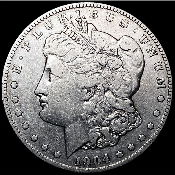 1904-S Morgan Silver Dollar LIGHTLY CIRCULATED