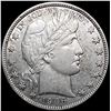 Image 1 : 1906 Barber Half Dollar UNCIRCULATED