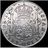 Image 2 : 1808-Mo Mexico Silver 8 Reales NICELY CIRCULATED