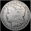 Image 1 : 1880-CC Morgan Silver Dollar NICELY CIRCULATED