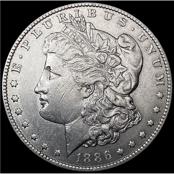 1886-O Morgan Silver Dollar CLOSELY UNCIRCULATED